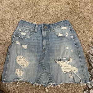 Garage Jean skirt